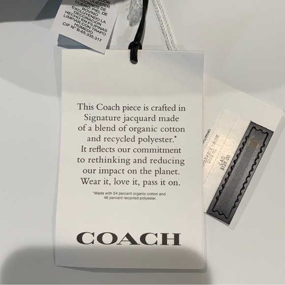 🌸NEW COACH 💯 authentic SIGNATURE Men’s Baseball Cap 🧢 With Tags. - Picture 5 of 13